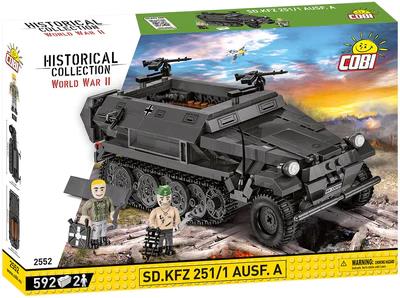 SD. KFZ. 251/1 AUSF.A 590 KL. half track brick model