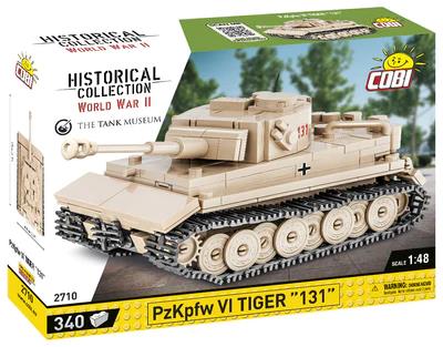 Panzer VI Tiger '131' brick tank model 