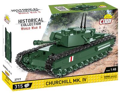 Churchill Mk.IV brick tank model 