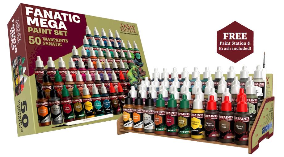 Army Painter Fanatic Mega Paint Set