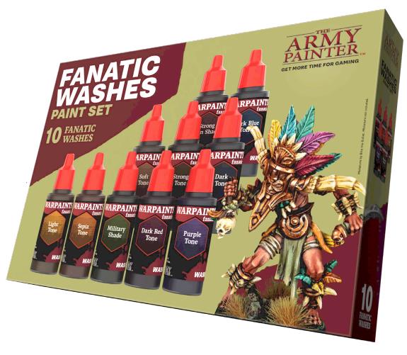 Army Painter Fanatic Washes Set    