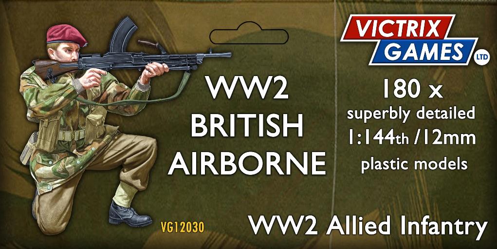 12mm WWII British Airborne