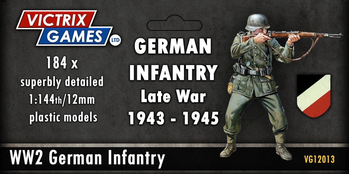 12mm German Infantry late war 1943-1945