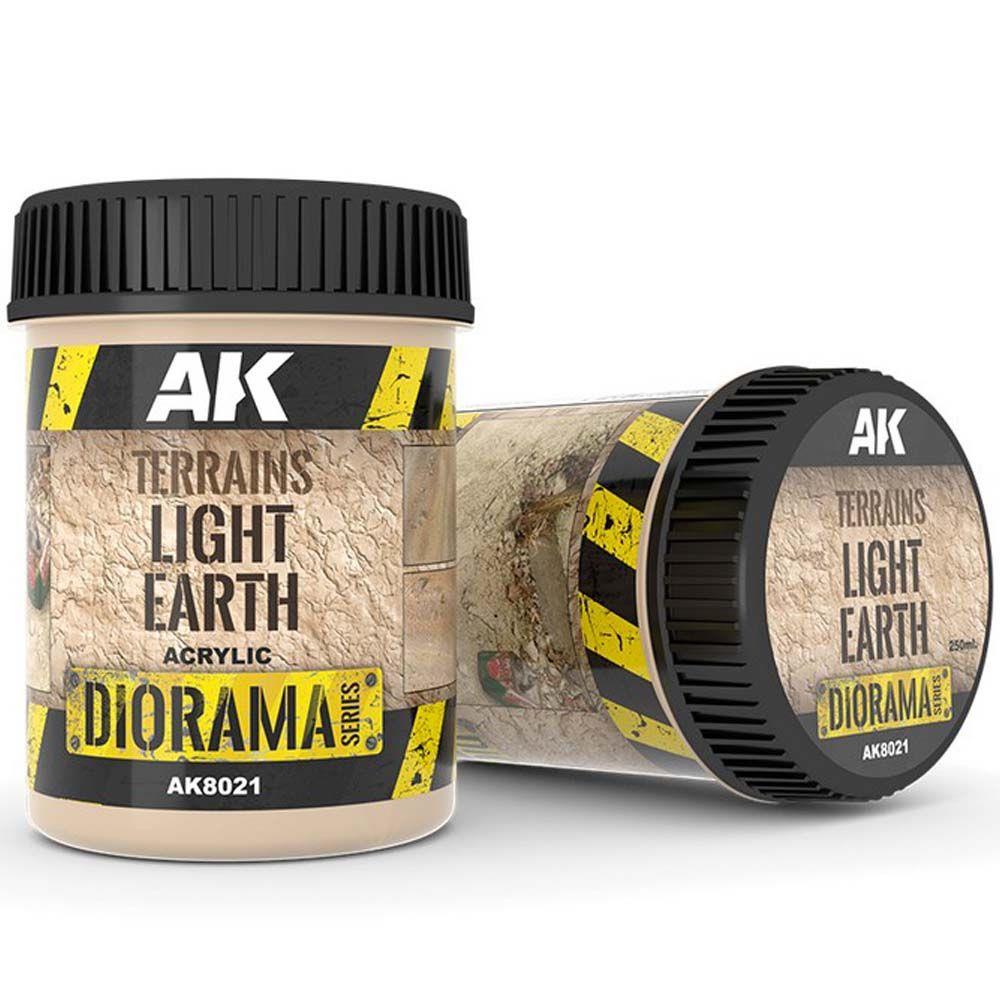 AK Diorama: Terrains Light Earth - 250ml (Acrylic)