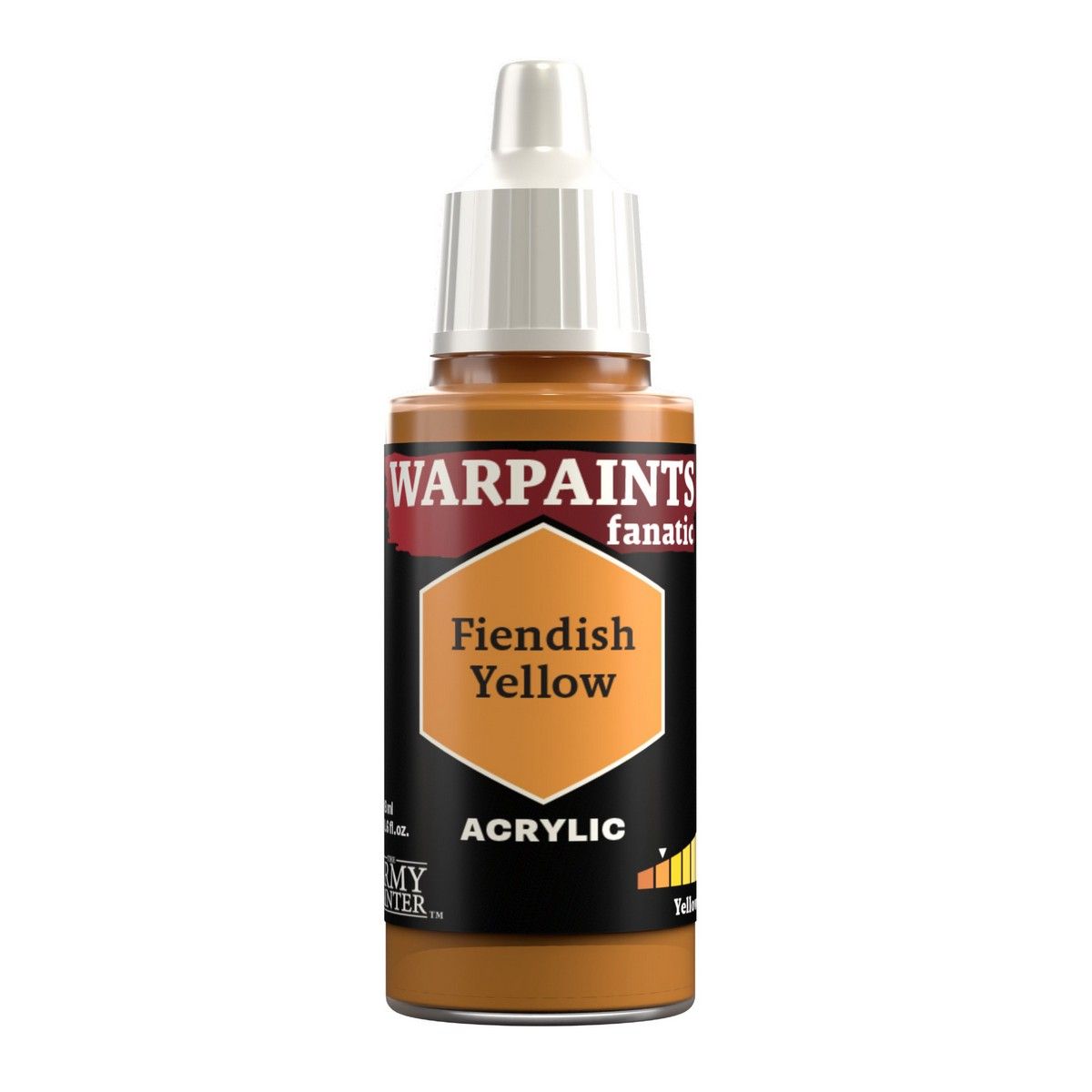 Warpaints Fanatic: Fiendish Yellow - 18ml