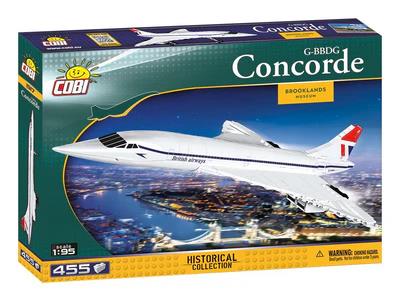 Concorde brick plane model