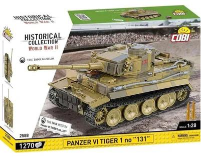 Panzer VI Tiger I 131 The Tank Museum brick tank model