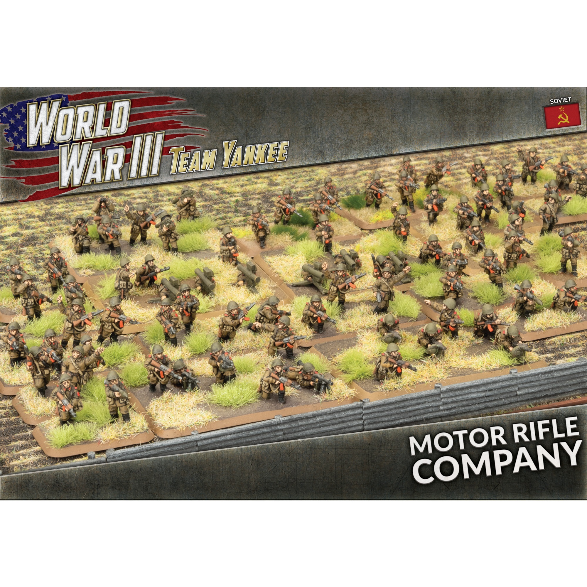 Soviet Motor Rifle Company (x100 figs plastic) - 20% Discount