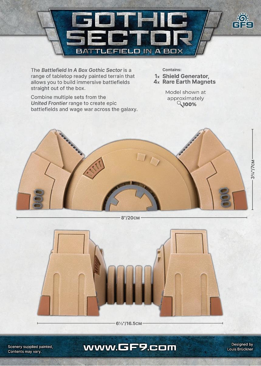 United Frontier Shield Generator (x2)