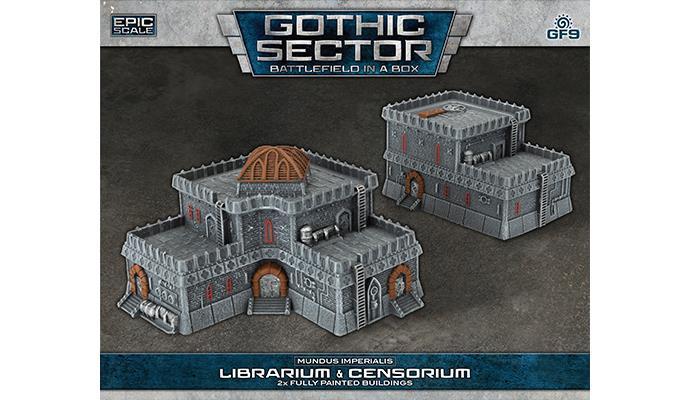 Mundus Imperialis - Librarium & Censorium (6-10mm scale)