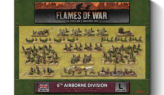 British 6th Airbourne Division - Late war