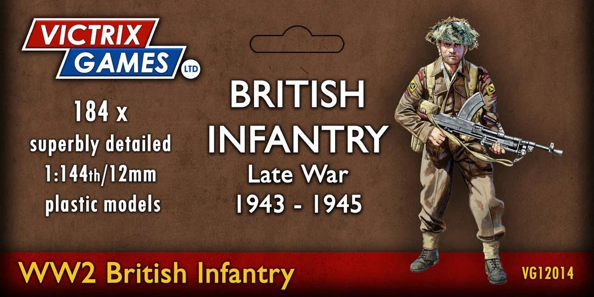 12mm British Infantry Late War 1943-1945