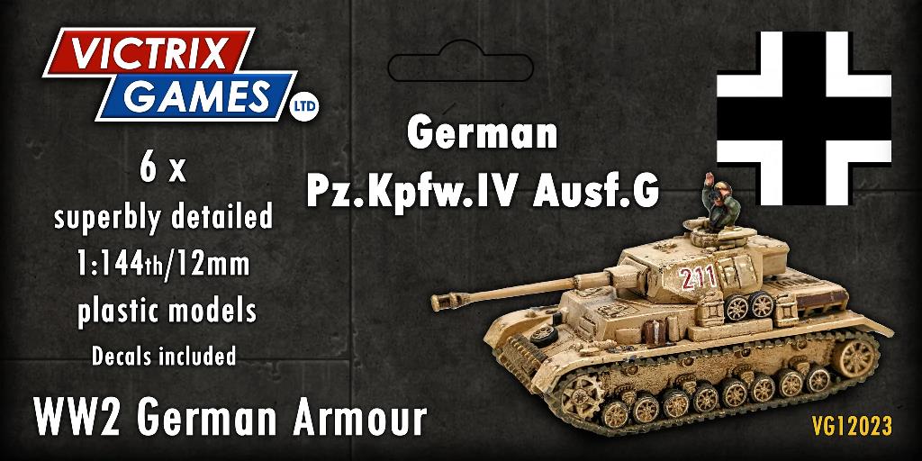 12mm German Panzer IV ausf G