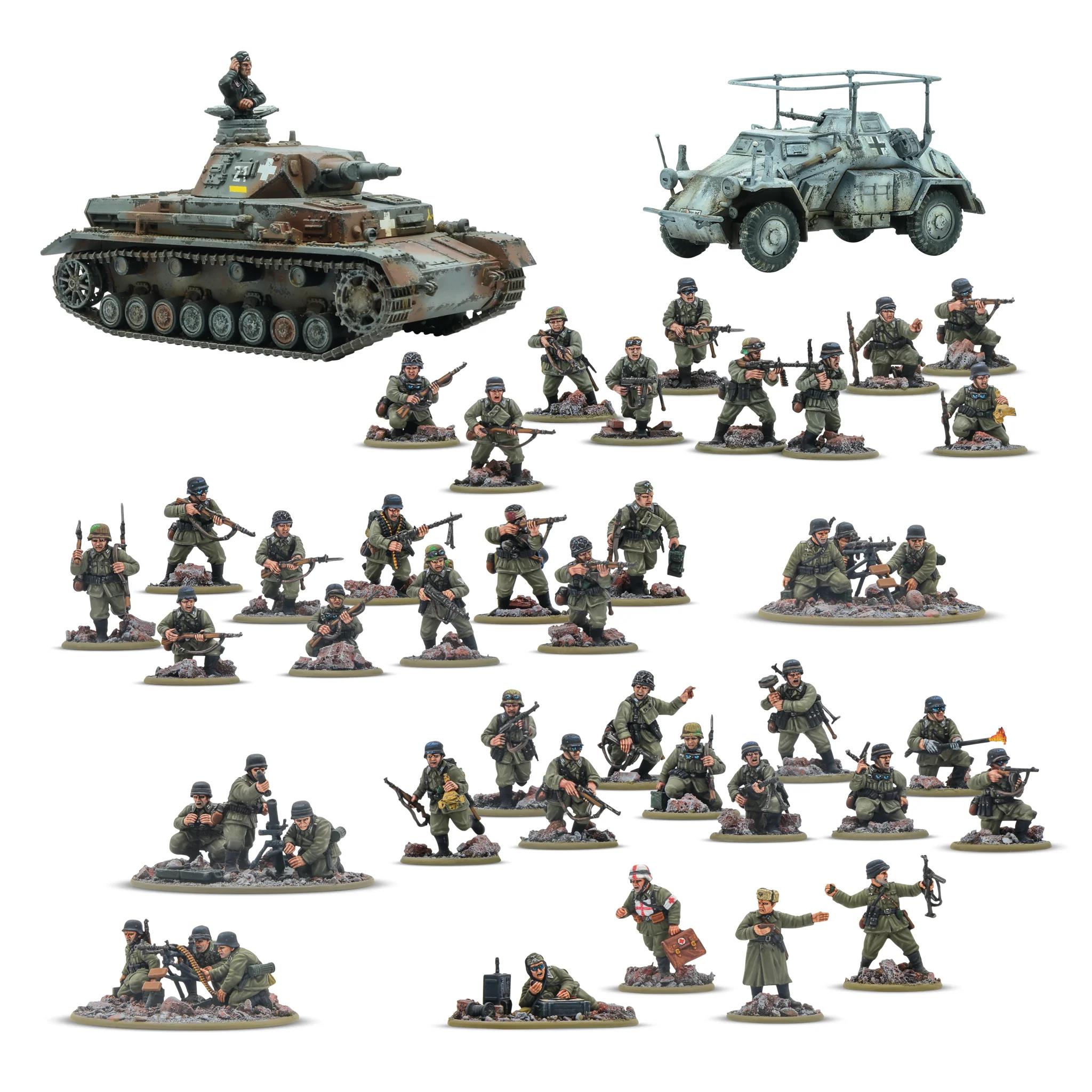 Rattenkrieg German Veterans Infantry Starter Army 