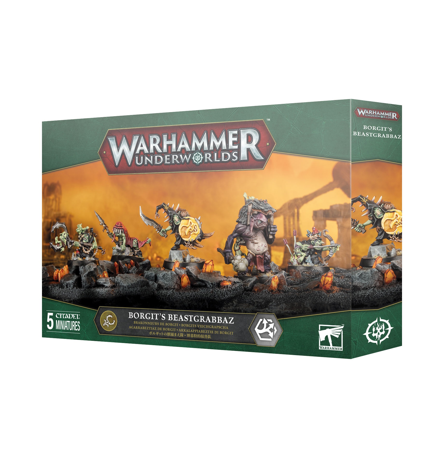 Warhammer Underworlds: Borgits Beastgrabbaz