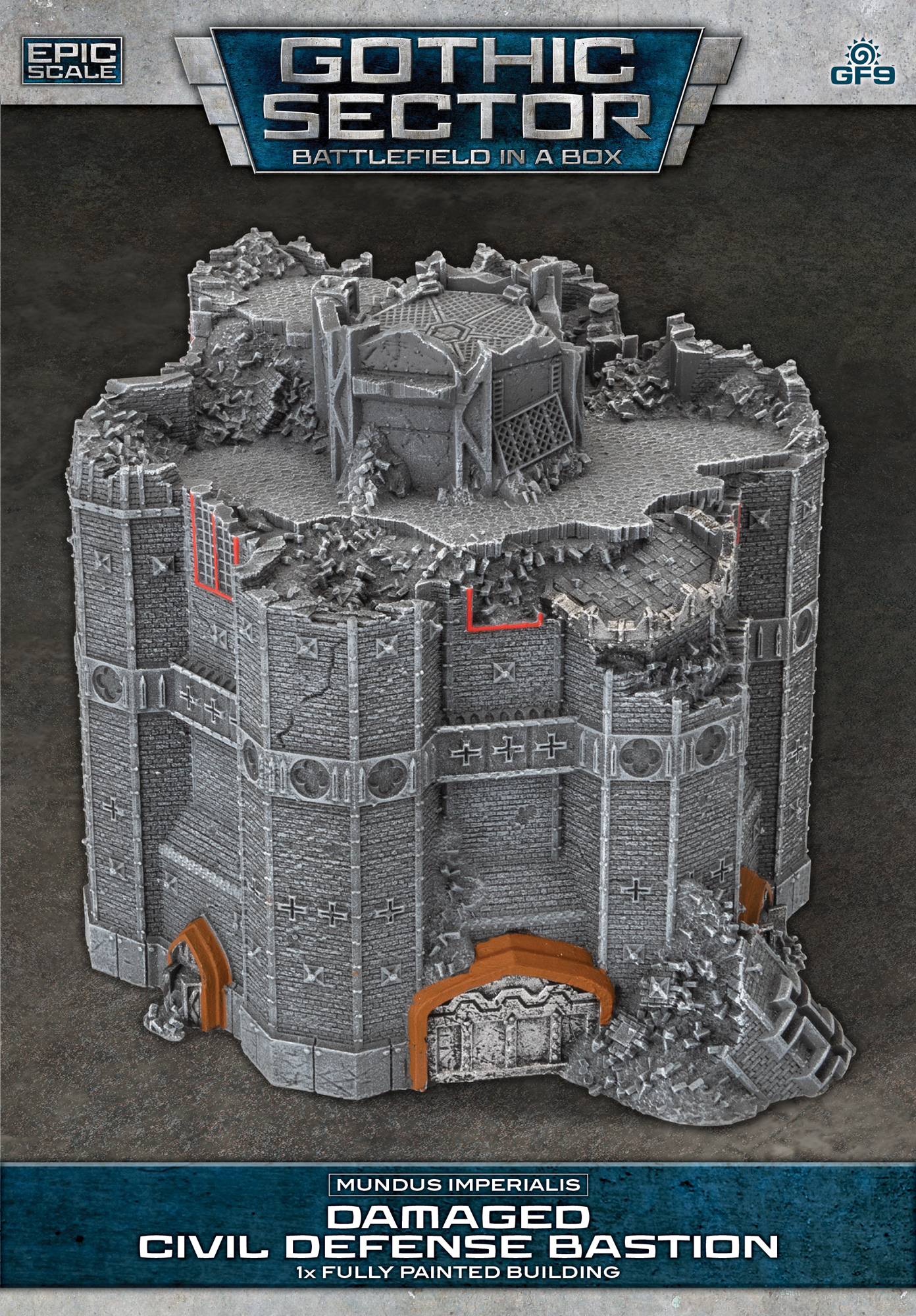 Mundus Imperialis - Civil Defense Bastion (Damaged x1)