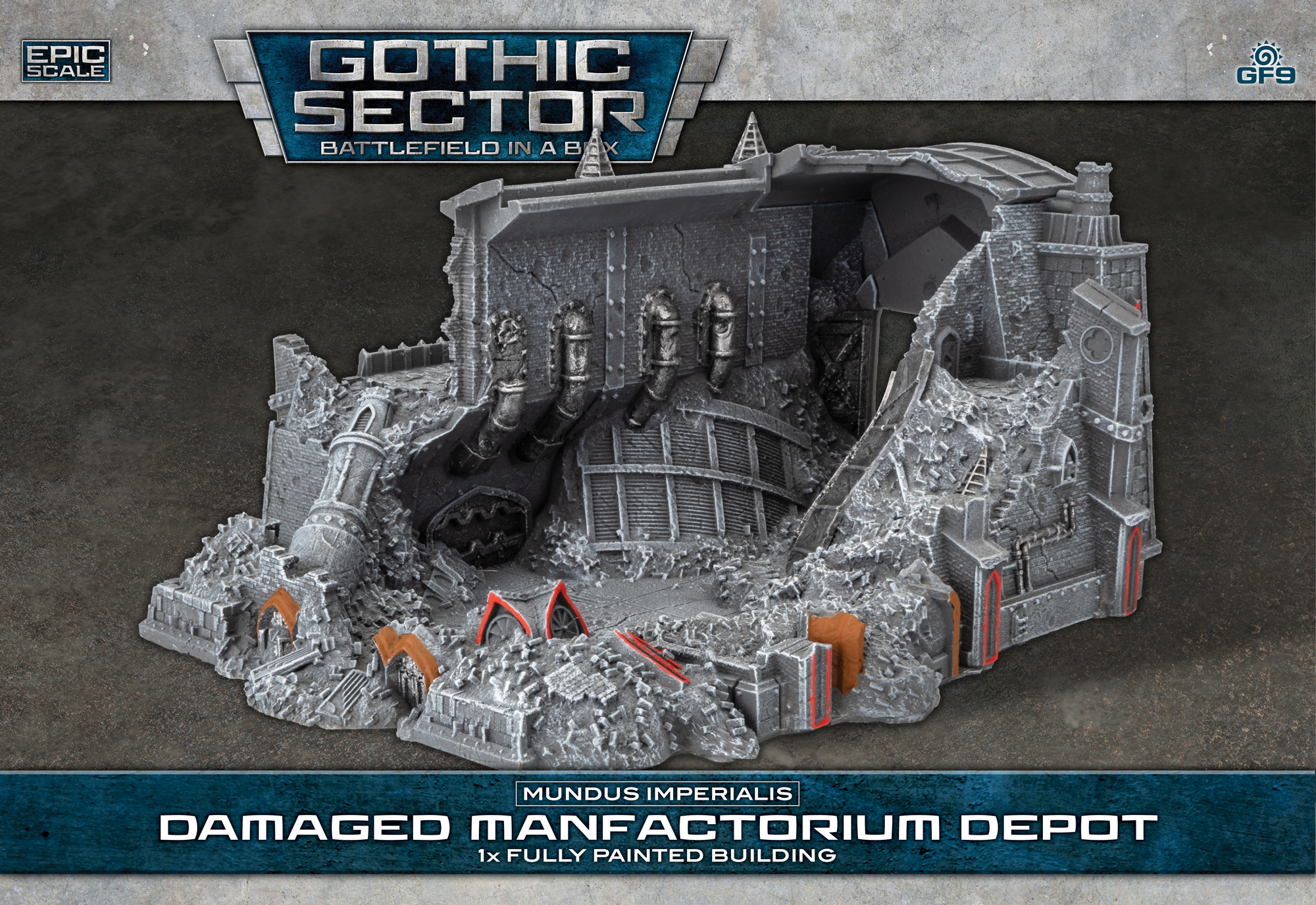 Mundus Imperialis - Manufactorium Depot (Damaged x1)