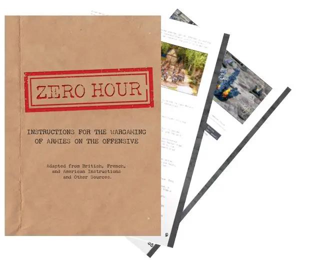 Zero Hour Miniature Wargame Rulebook