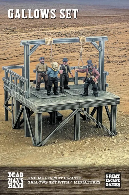 Dead Mans Hand Plastic Gallows